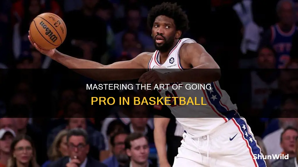 how to go pro basketball