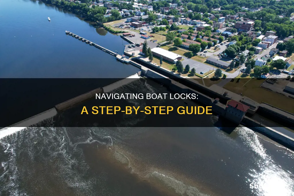 how to go through a boat lock