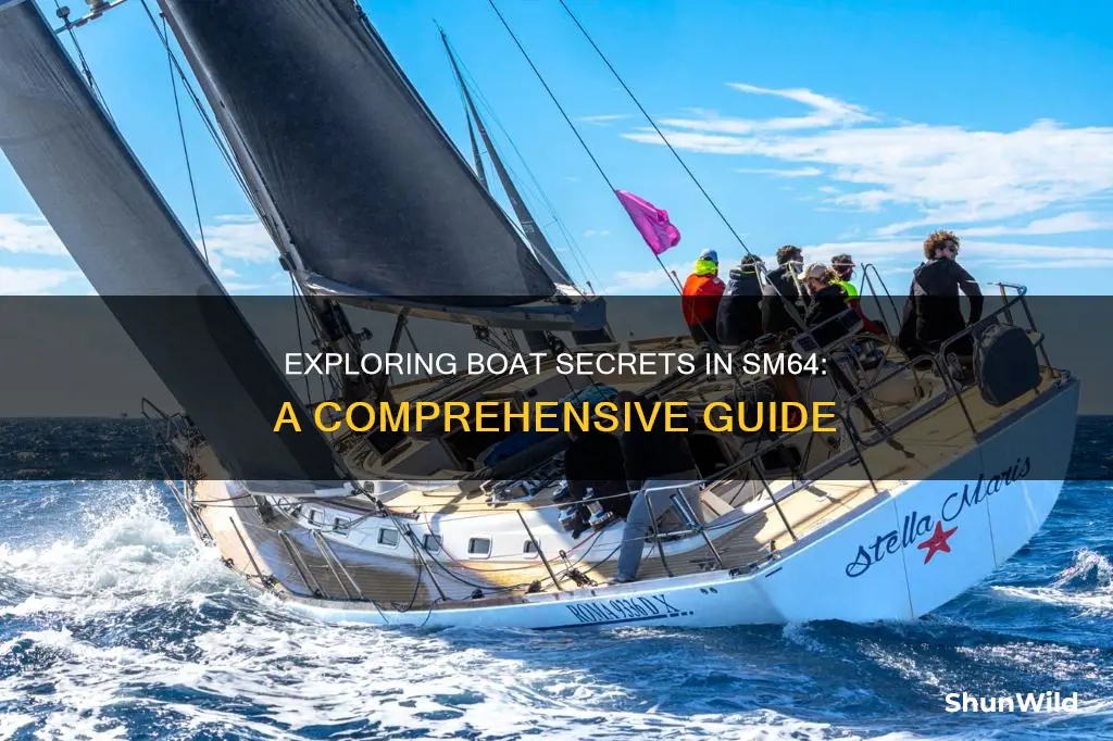 how to go through boat sm64