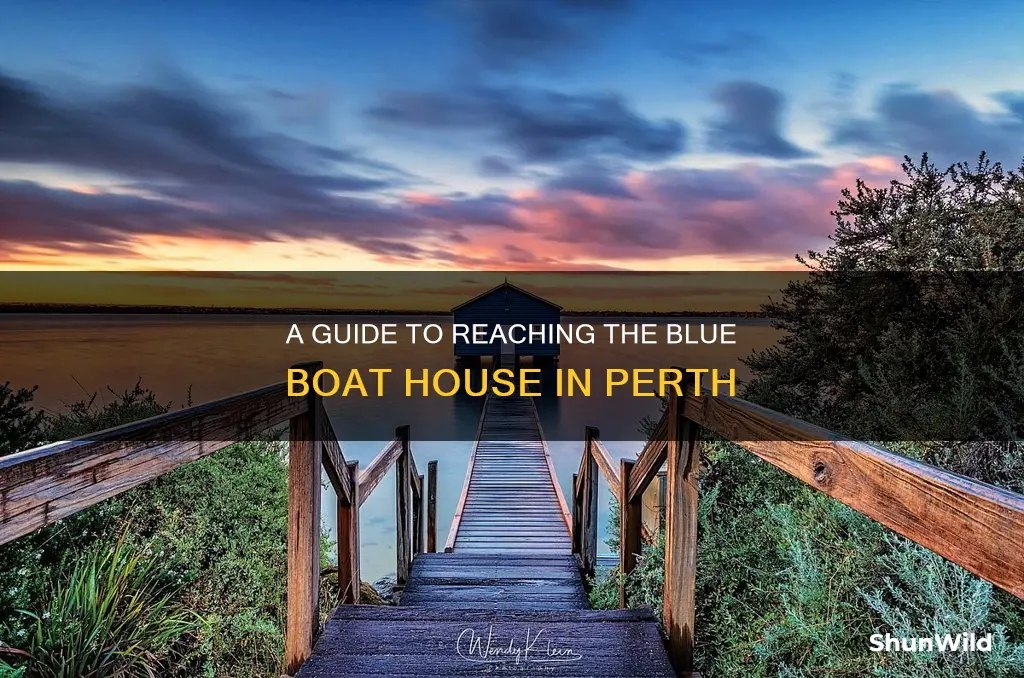 how to go to blue boat house perth