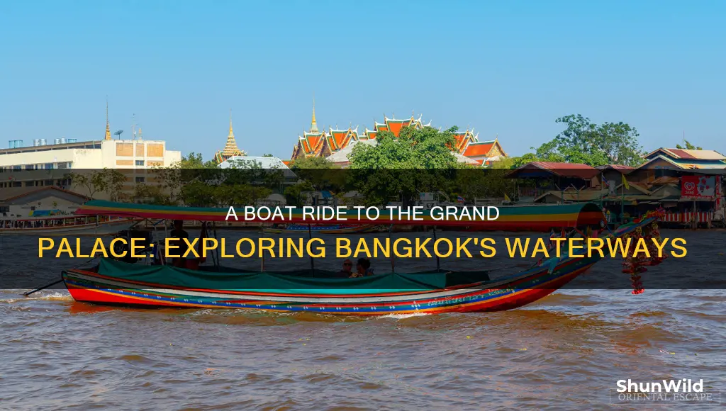 how to go to grand palace bangkok by boat