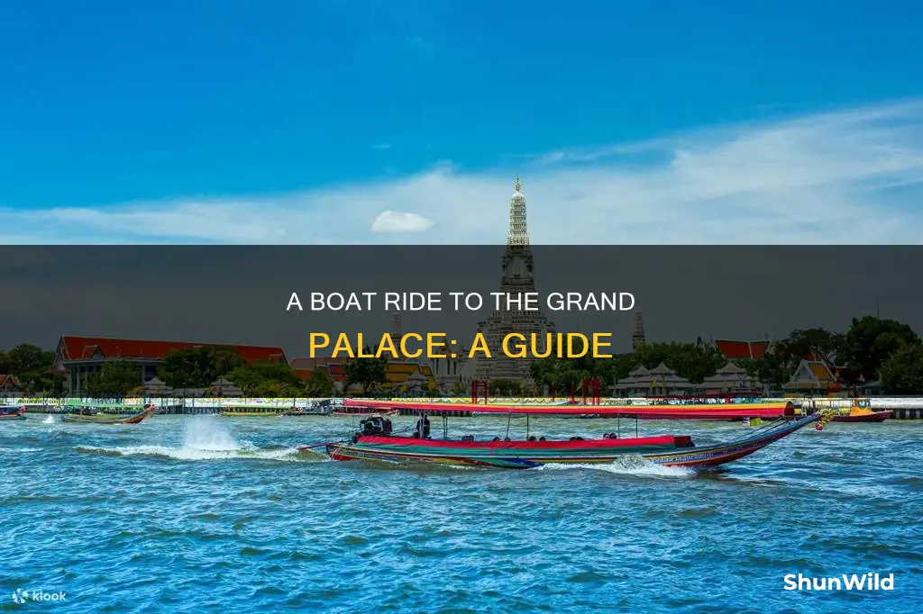 how to go to grand palace by boat