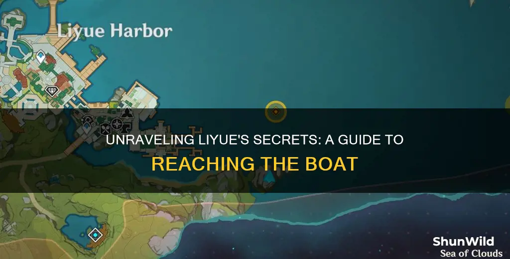 how to go to the boat in liyue