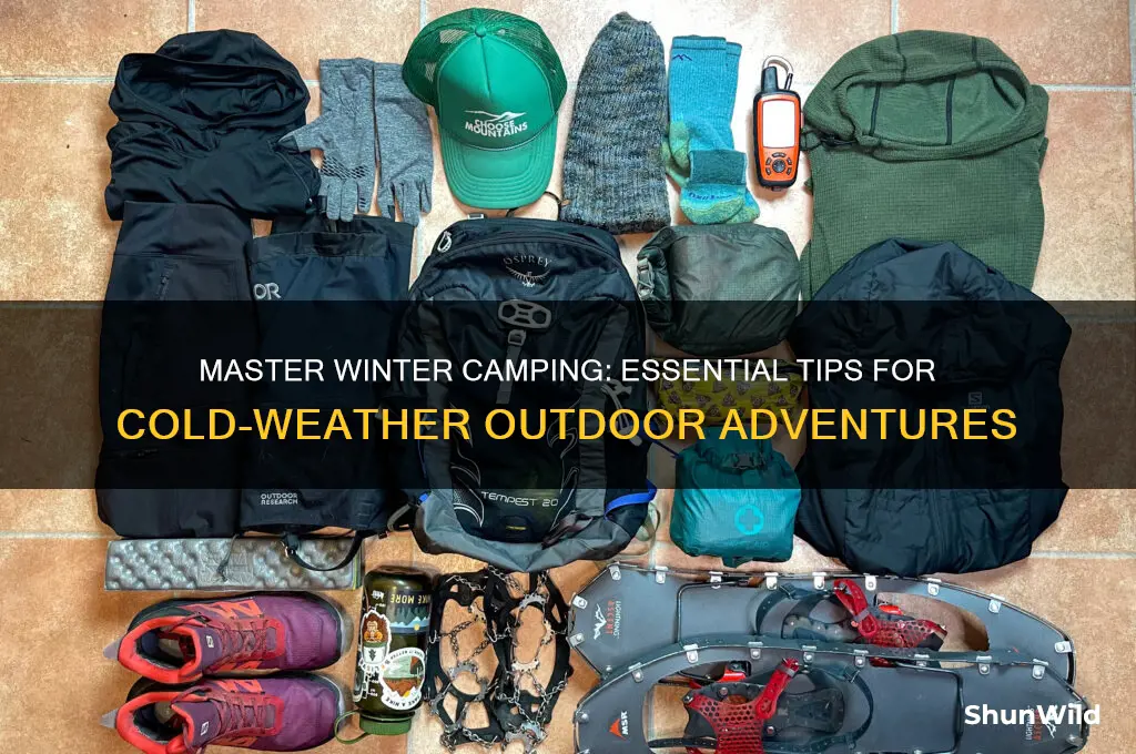 how to go winter camping