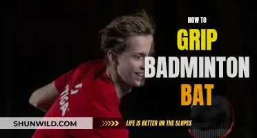 Gripping the Badminton Racket: The V-Shape Technique