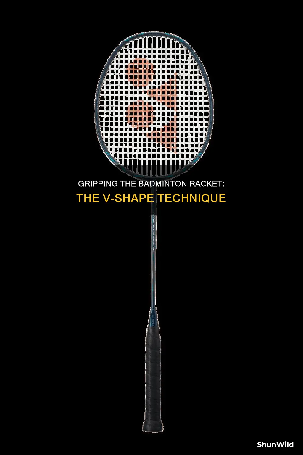 how to grip badminton bat