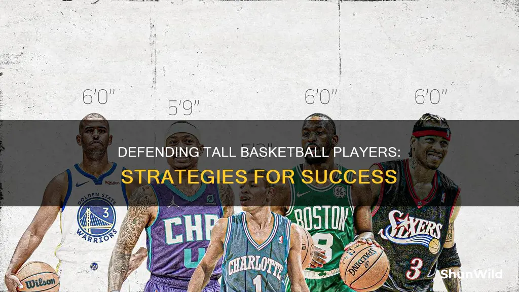 how to guard a tall person in basketball