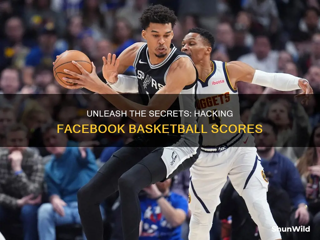 how to hack fb basketball score