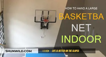 Hanging a Large Basketball Net: An Indoor Guide