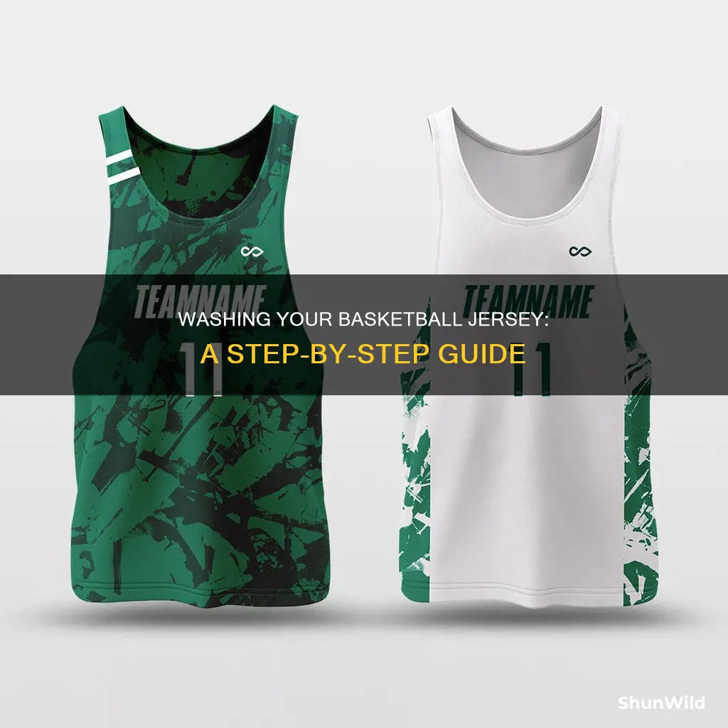 how to hand wash a basketball jersey
