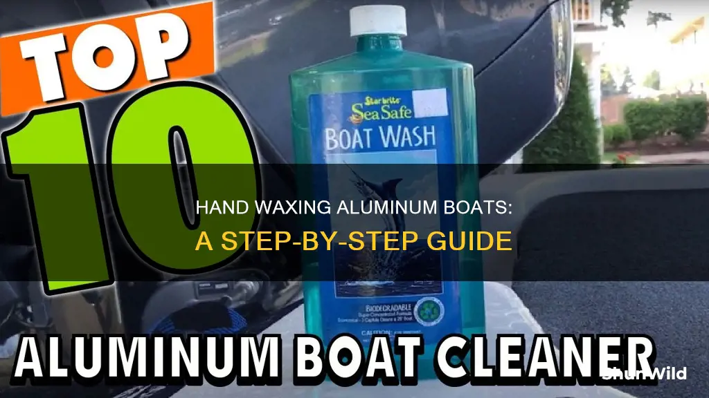 how to hand wax an aluminum boat