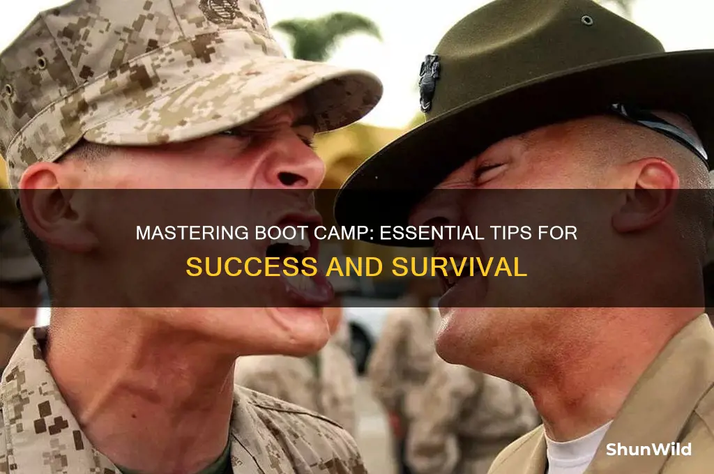 how to handle boot camp