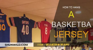 Displaying Your Basketball Jersey: A Step-by-Step Guide