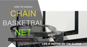 Hanging a Chain Net: Easy Steps for Basketball Players