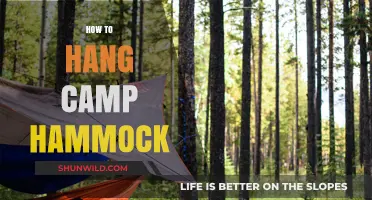 Master the Art of Hanging Your Camp Hammock Effortlessly