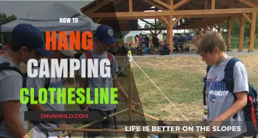 Easy Camping Clothesline Setup: Tips for Hanging Gear Outdoors