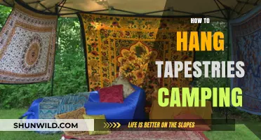 Creative Camping Decor: Easy Ways to Hang Tapestries Outdoors