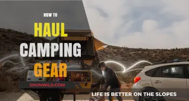 Efficient Camping Gear Hauling: Tips for Packing and Transporting Essentials