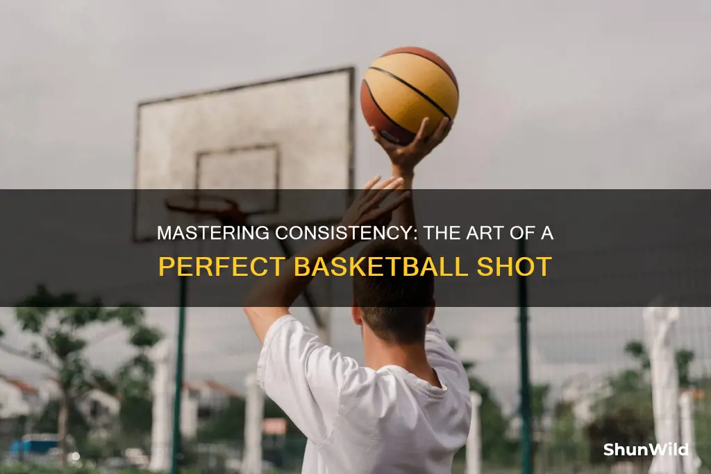 how to have a consistent basketball shot