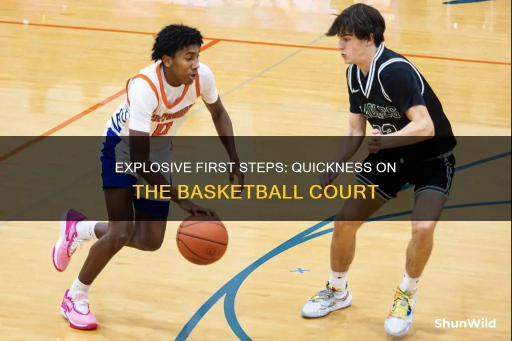 how to have a quick first step in basketball