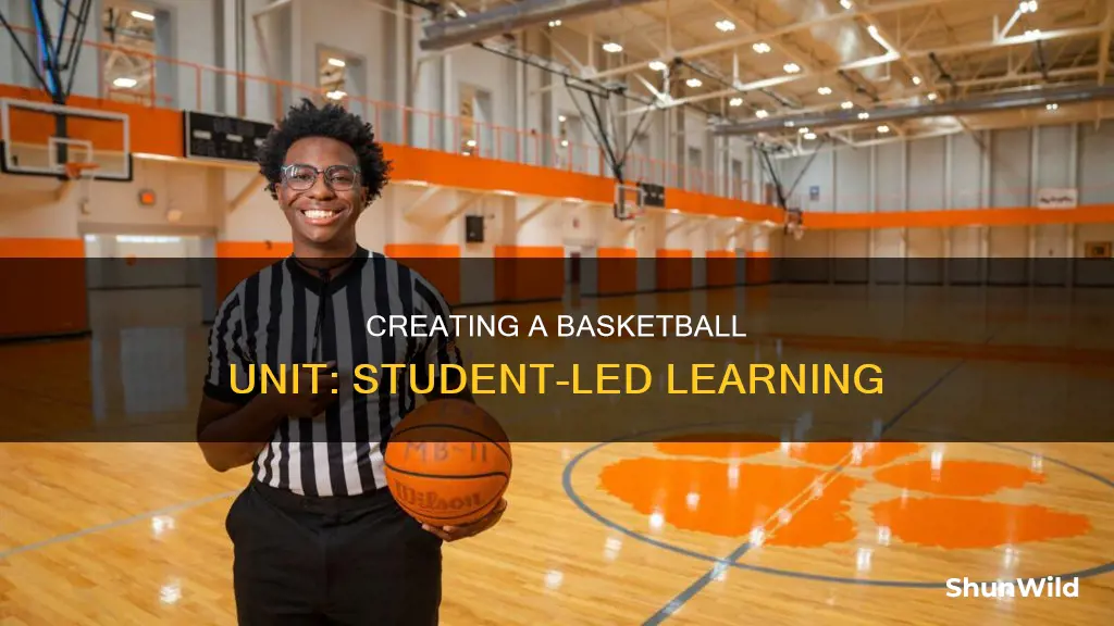 how to have students create their own basketball unit