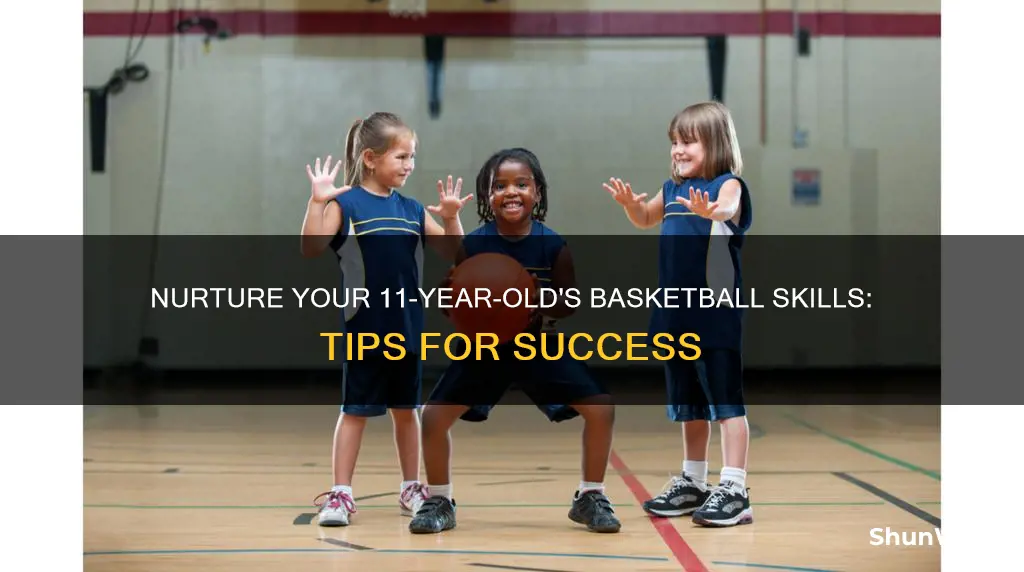 how to help 11 yr old shot basketball