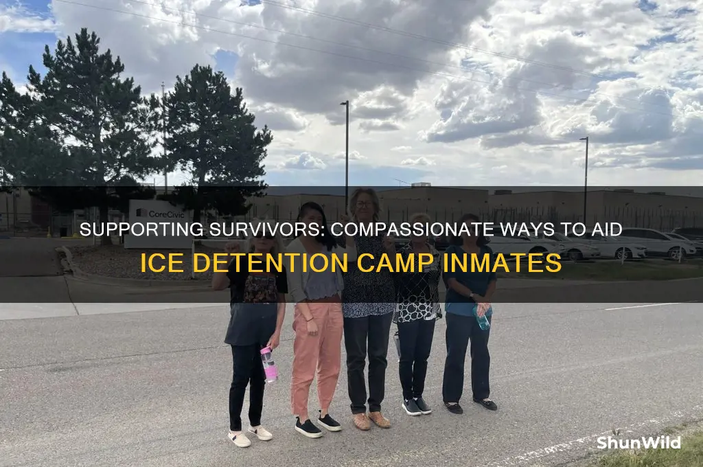 how to help people in ice concentration camps