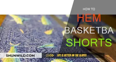 Hemming Basketball Shorts: A Step-by-Step Guide