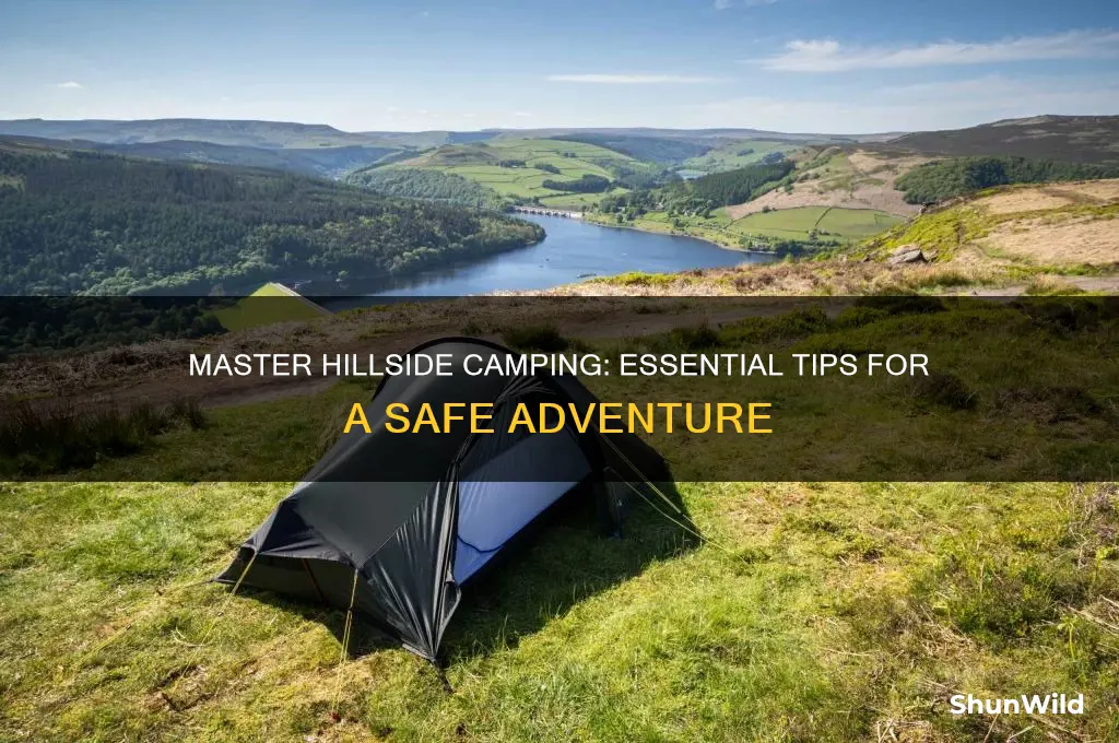 how to hillside camp
