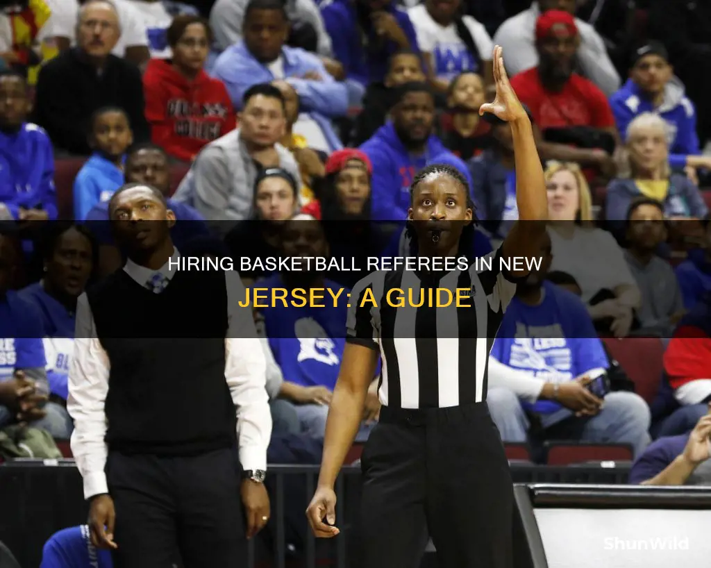 how to hire basketball referees nj