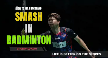 Mastering the Backhand Smash in Badminton