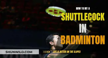 Mastering the Art of Hitting Shuttlecocks in Badminton