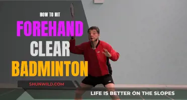 Mastering the Forehand Clear in Badminton