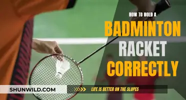 Gripping Basics: Holding a Badminton Racket Correctly