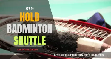 Gripping the Shuttle: Perfect Your Badminton Hold