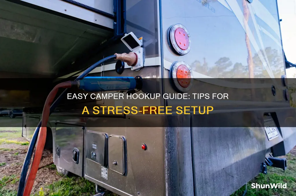 how to hook up camper