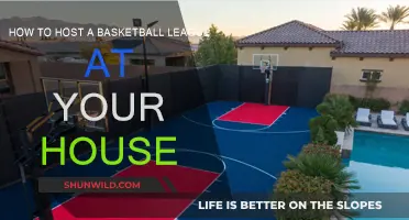 Hosting a Basketball League: Transform Your House into a Court