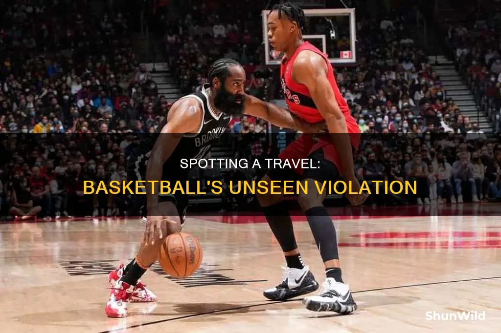 how to identify a travel in basketball