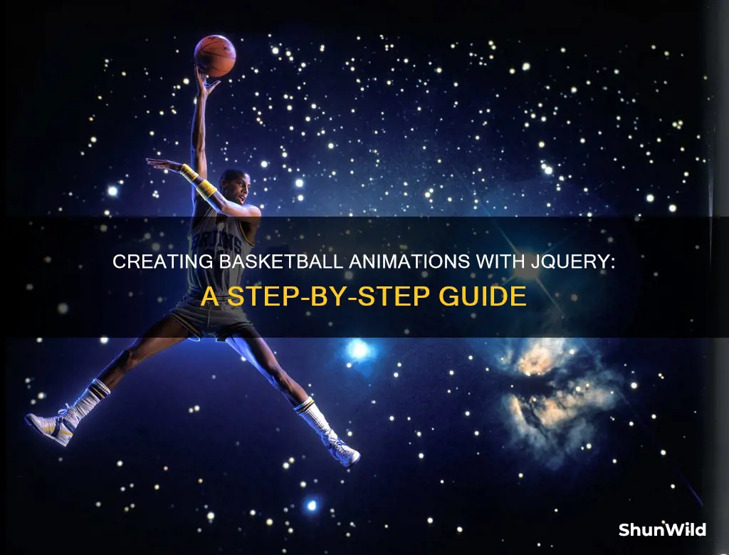 how to implement a jquery basketball animation