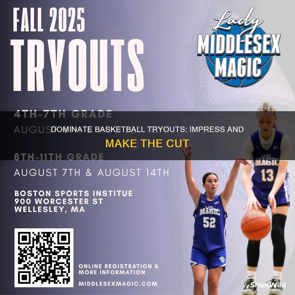 how to impress at basketball tryouts
