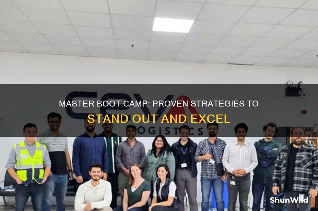 how to impress in boot camp