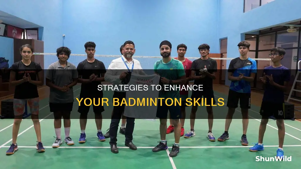 how to improve badminton game