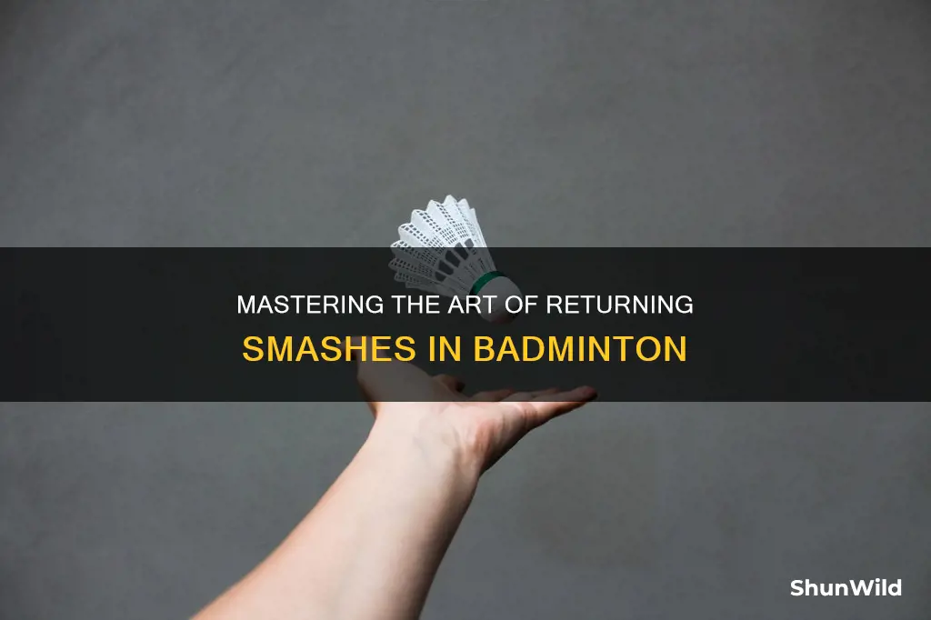 how to improve badminton smash return