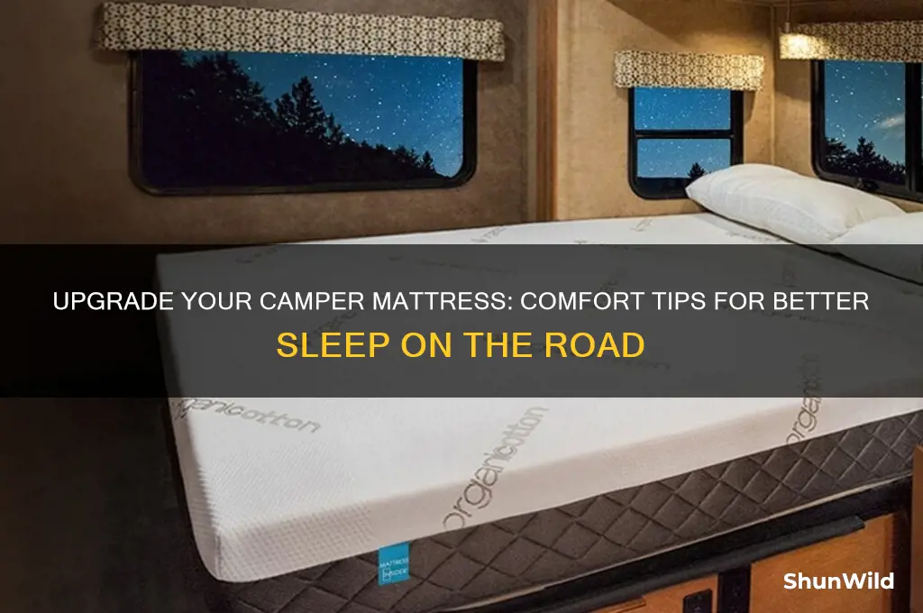 how to improve camper mattress