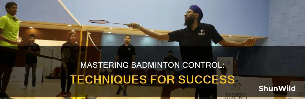 how to improve control in badminton