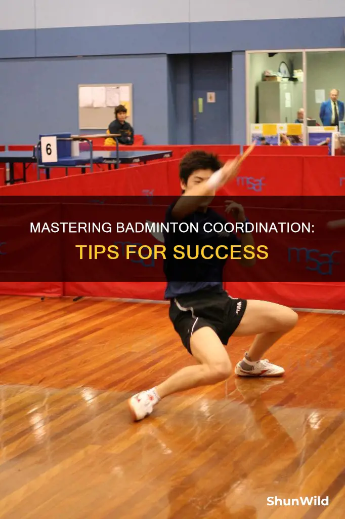 how to improve coordination in badminton