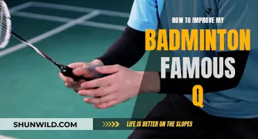 Improving Badminton Skills: Famous Q's Guide