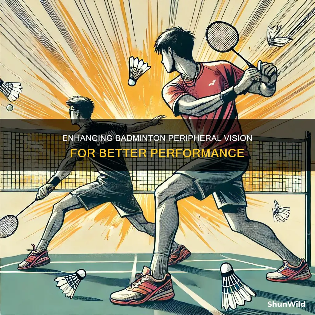 how to improve peripheral vision in badminton