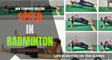 Improving Reflexes: Badminton Reaction Drills