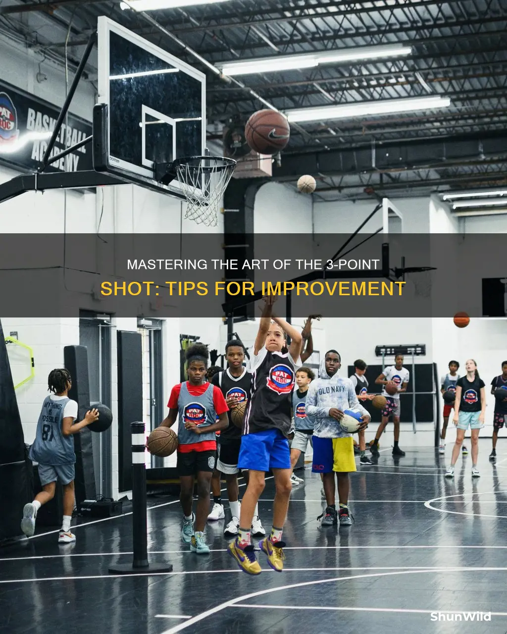 how to improve your 3 point shot in basketball